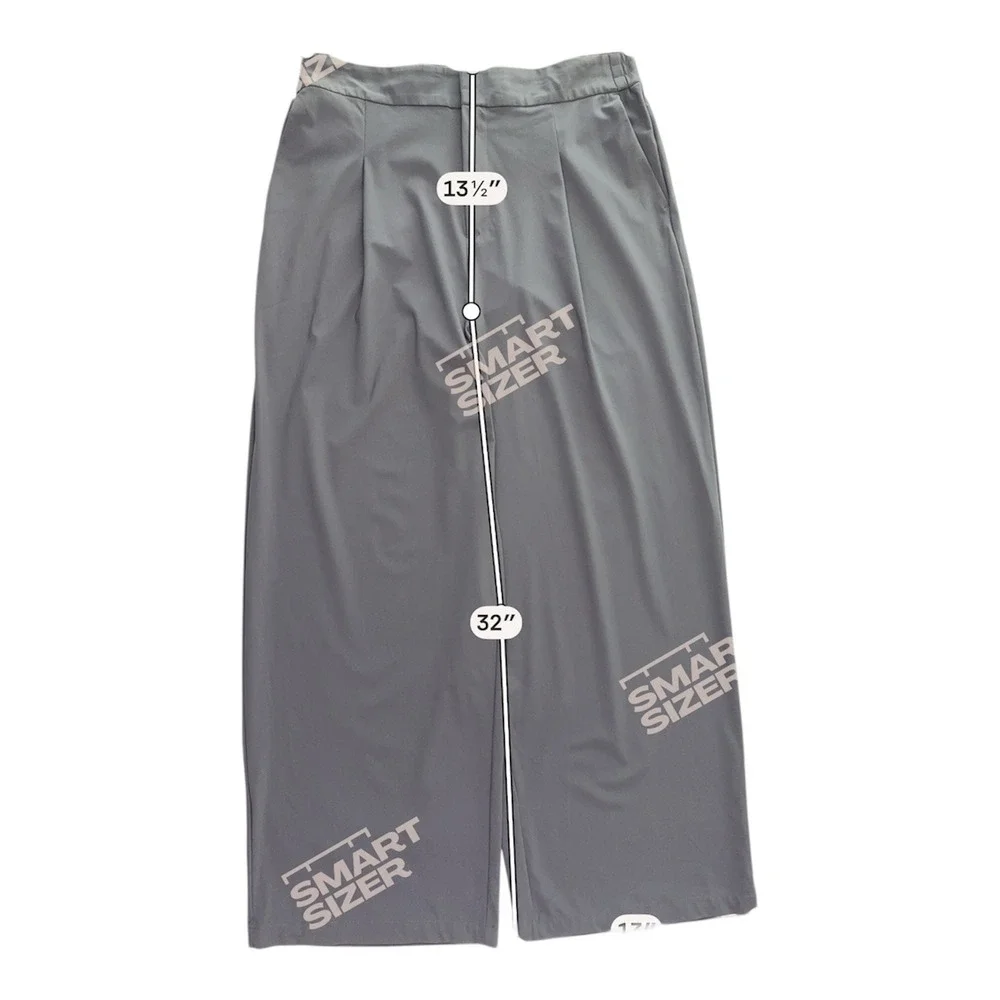 Athleta Pinnacle High Rise Wide Leg Pant 16 Tall Travel Sporty Office Comfort